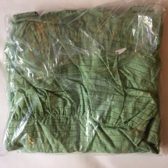 Stine Goya Tulula Dress Women’s Size XL Green Stripe Sage $390 MSRP NWT - Picture 5 of 14